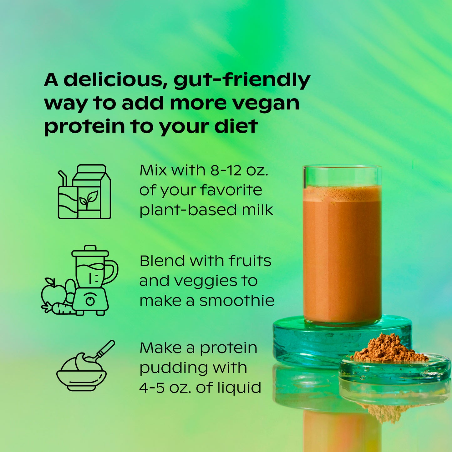 Organic Plant Protein + Prebiotics